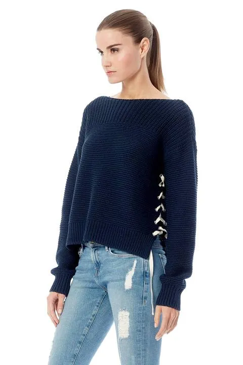 360 Sweater - Emilia Navy