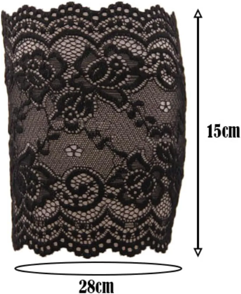 Boot Cuffs for Women Fashion Stretch Laced Leg Warmers Socks Topper Cuff for Women