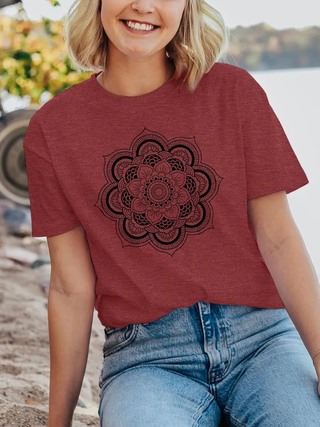 Chulianyouhuo Sunflower Graphic Shirt for Women Cute Flower Short Sleeve Ladies Tee Tops Teen Girls Casual T Shirt