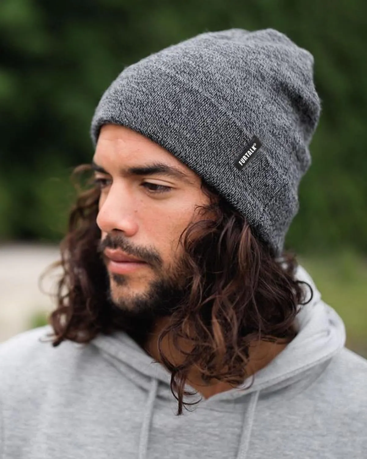 FURTALK Beanie Hat for Men Women Winter Hats for Women Men Soft Warm Unisex Cuffed Beanie Knitted Skull Cap