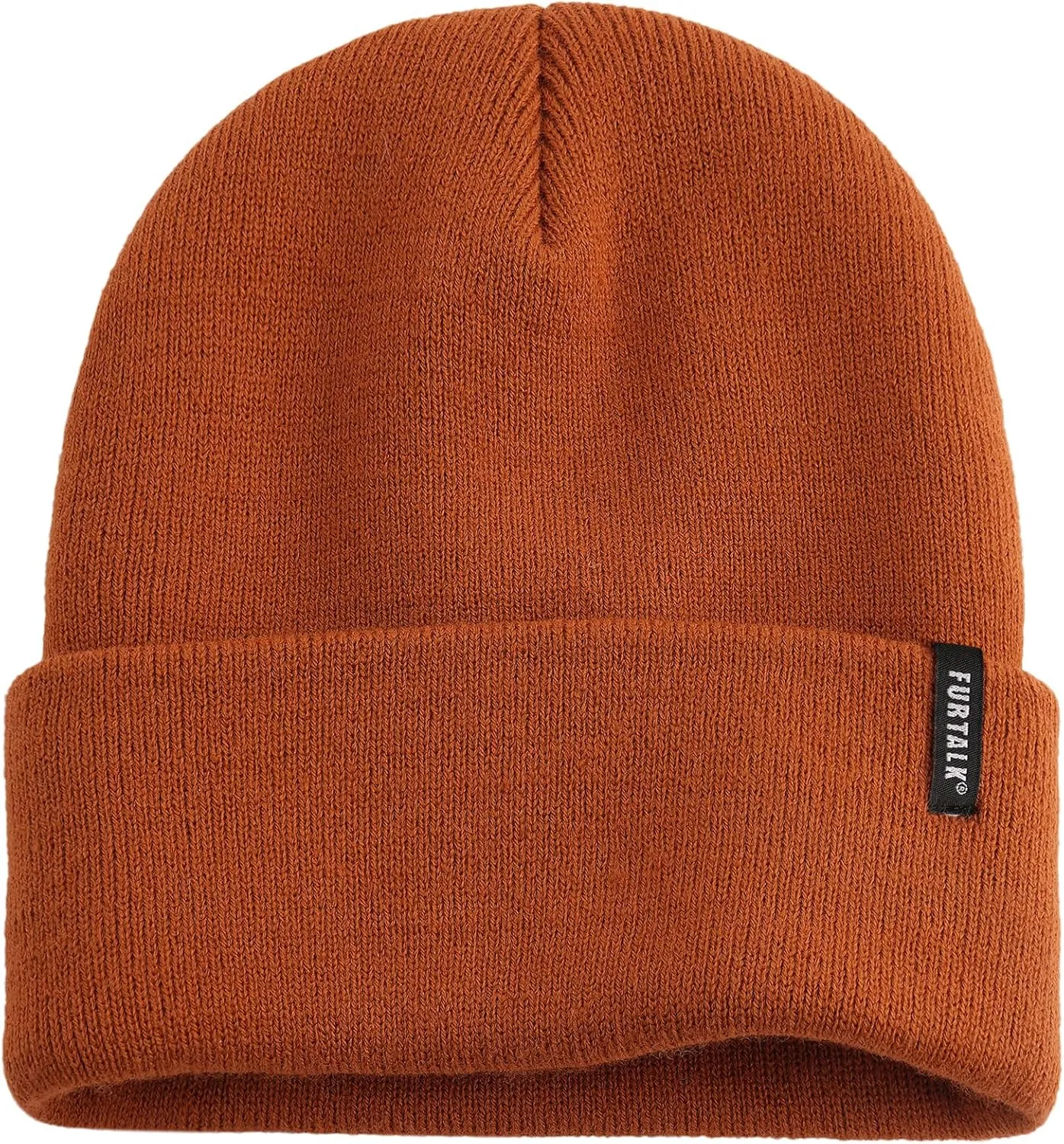 FURTALK Beanie Hat for Men Women Winter Hats for Women Men Soft Warm Unisex Cuffed Beanie Knitted Skull Cap