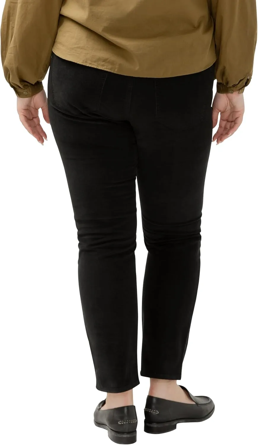 JAG Women's Plus Size Cassie Mid Rise Slim Straight Leg Jeans & Pants-Legacy