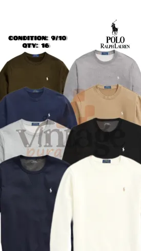 Ralph Lauren Sweatshirt 16 Pcs