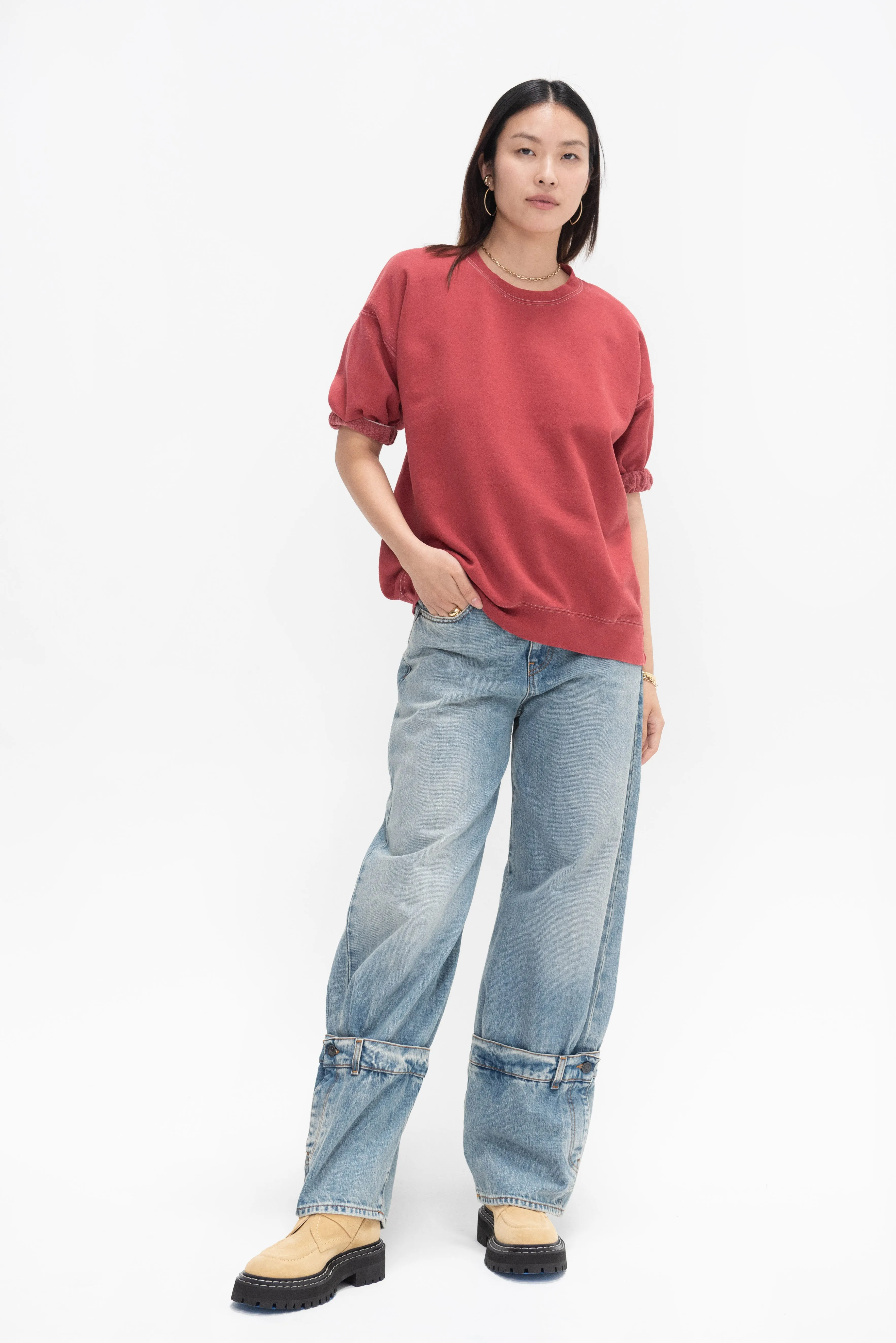 Stanza Sweatshirt, Rose