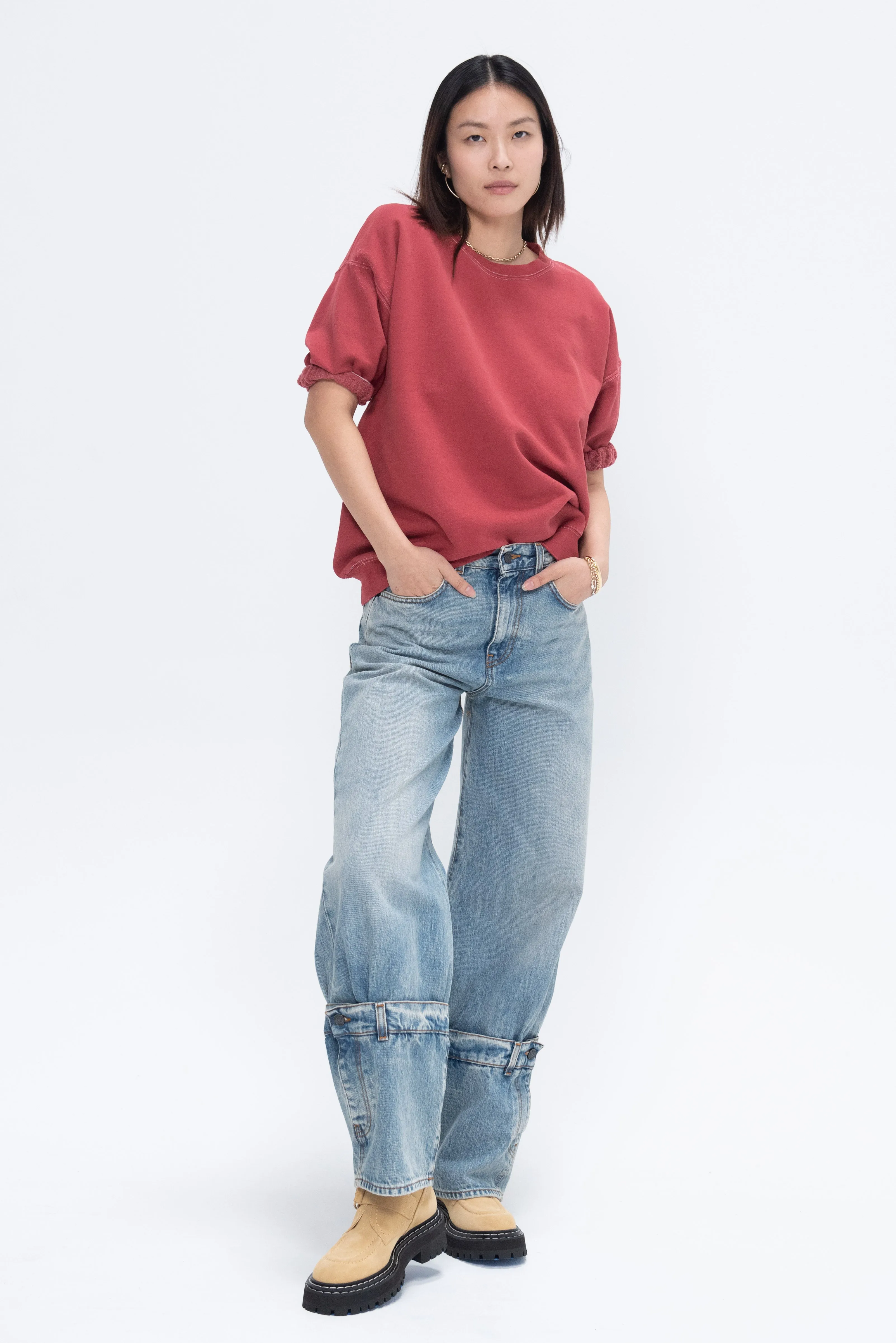 Stanza Sweatshirt, Rose