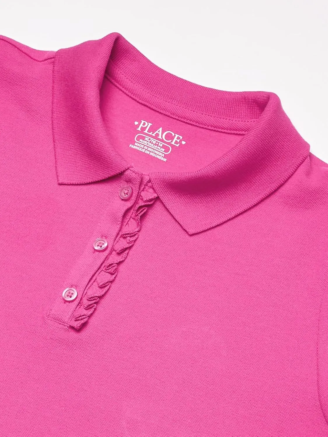 The Children's Place Girls' Uniform Pique Polo