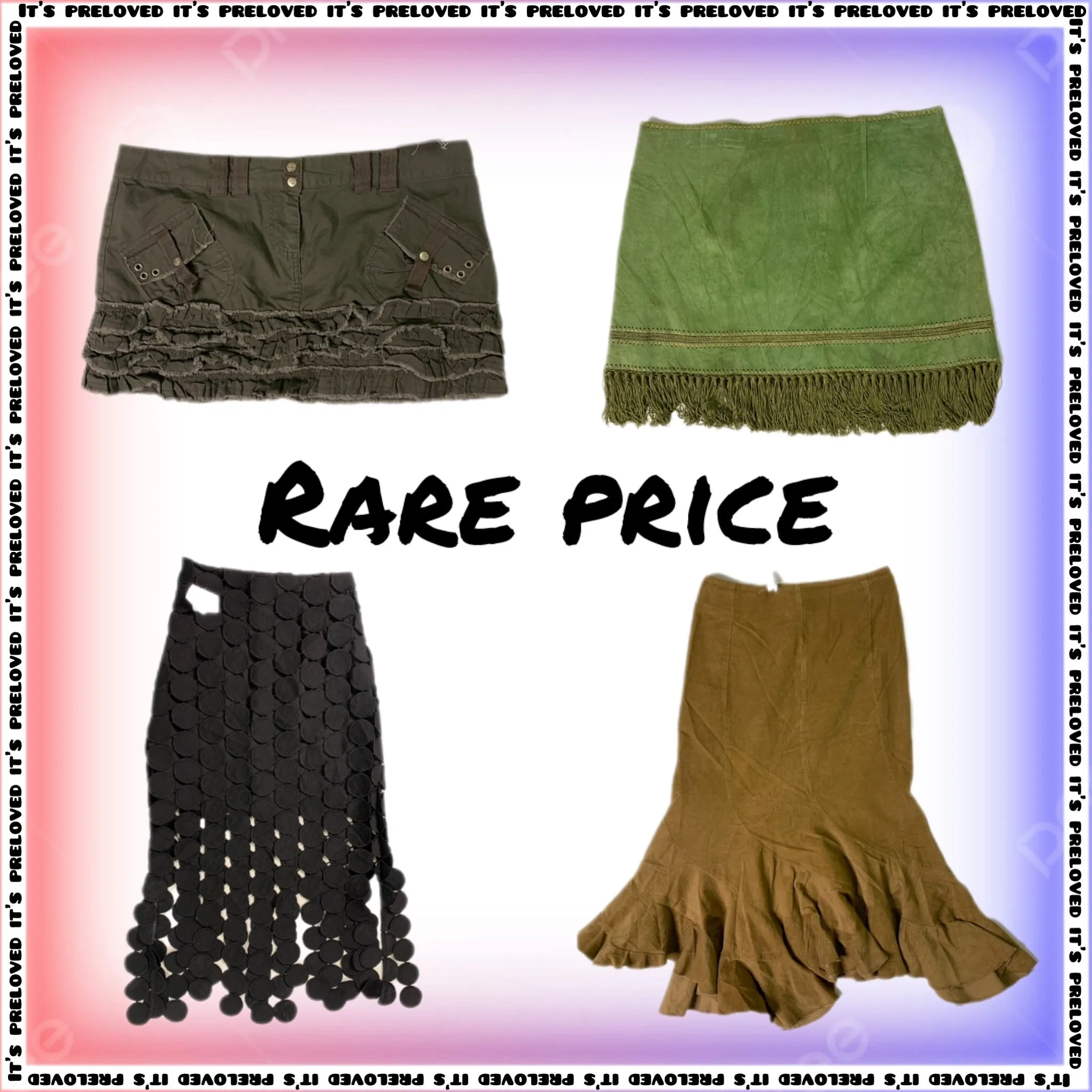 Unique Preloved Skirts Mix (SS-769)
