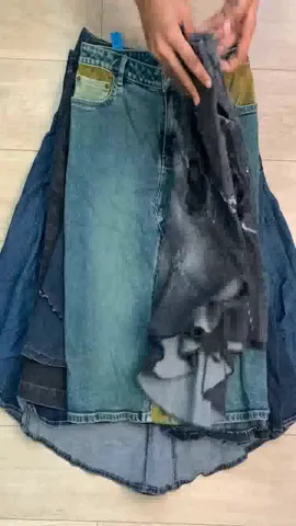 Unique Y2k Denim Skirts , (RX-285)